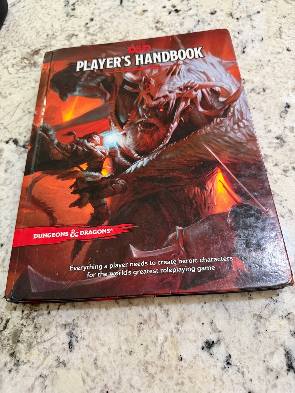 D&D Player's Handbook, First Printing 2014 hardcover book